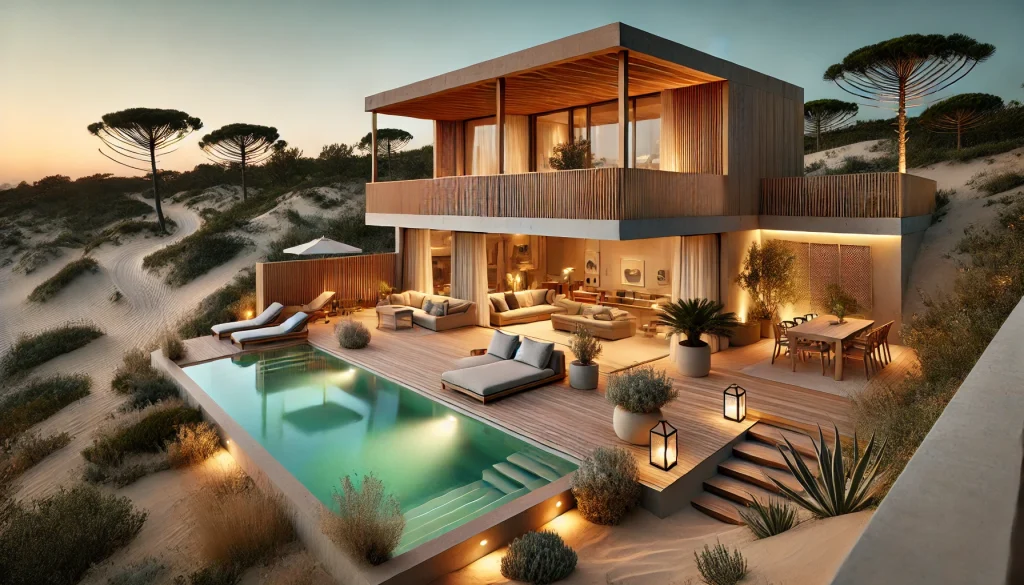 Hébergements – Villa privée avec piscine et jardin