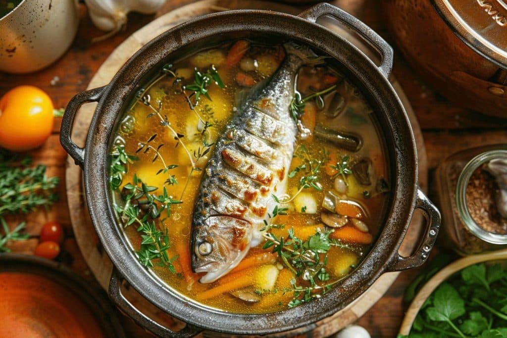 Temps de cuisson de la roussette au court bouillon