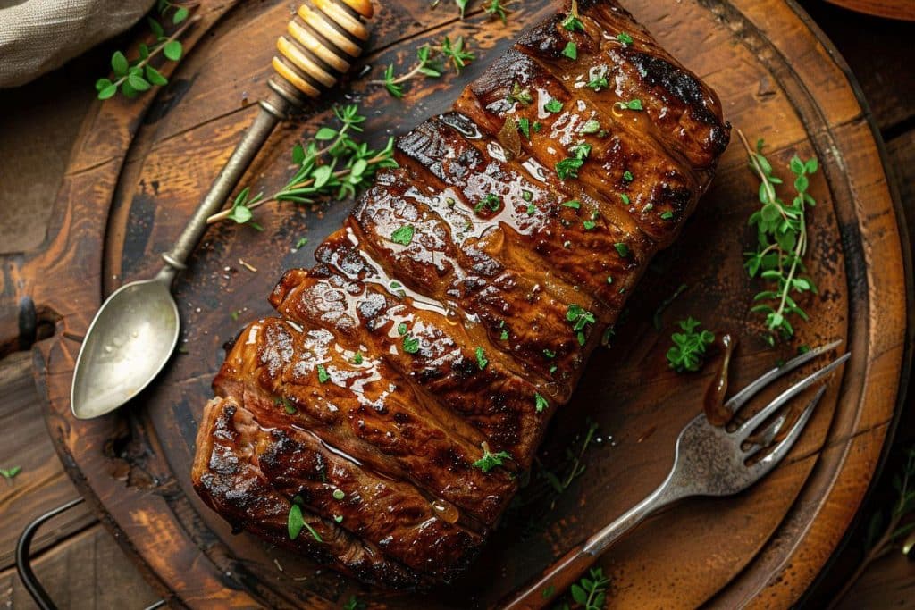 Filet mignon four miel