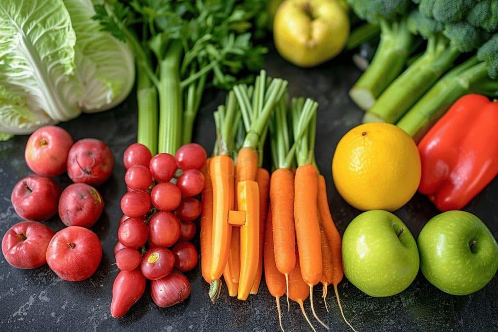 Fruit ou légume en h