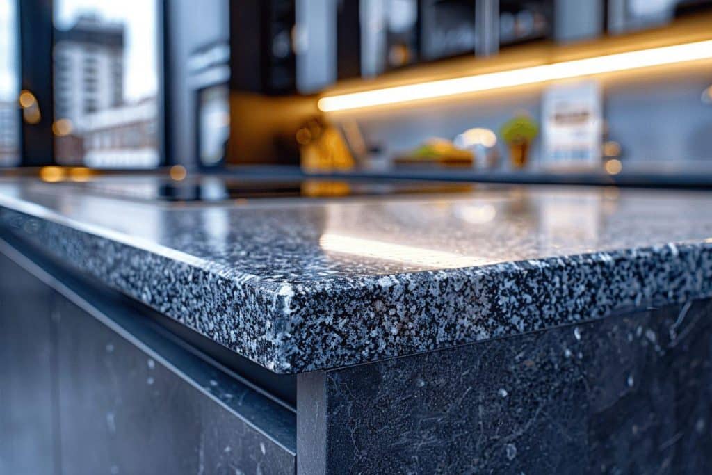 Plan de travail en granit danger