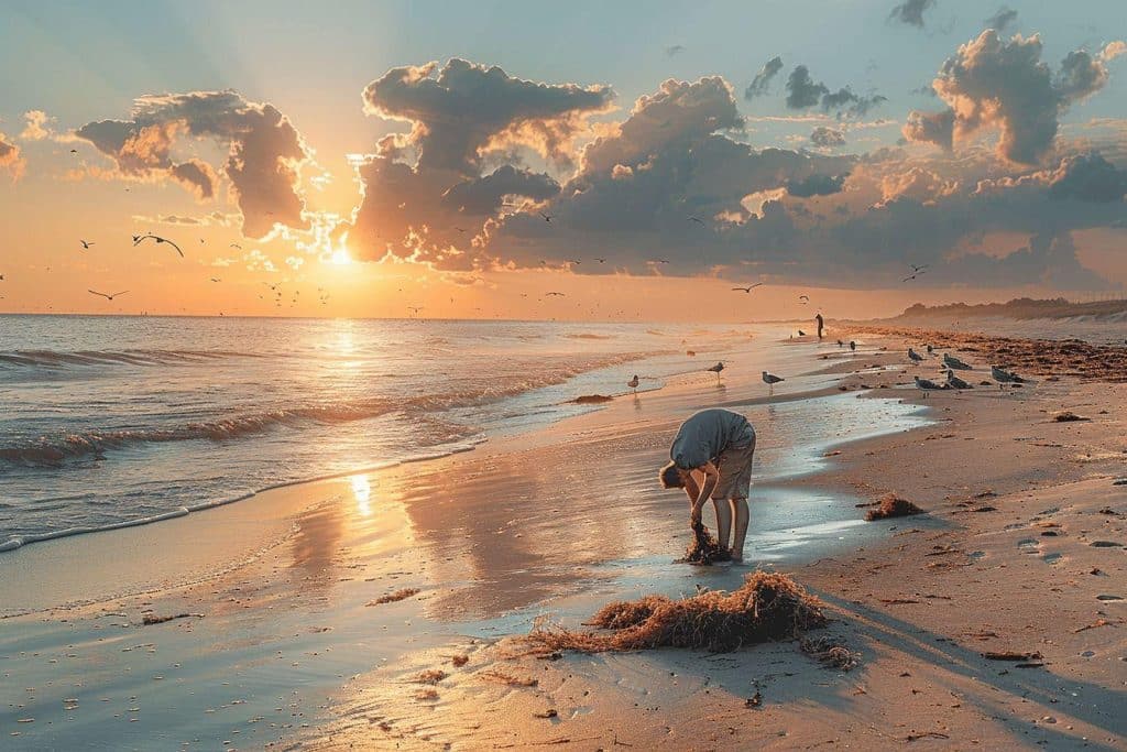 Peut on ramasser des algues sur la plage ?