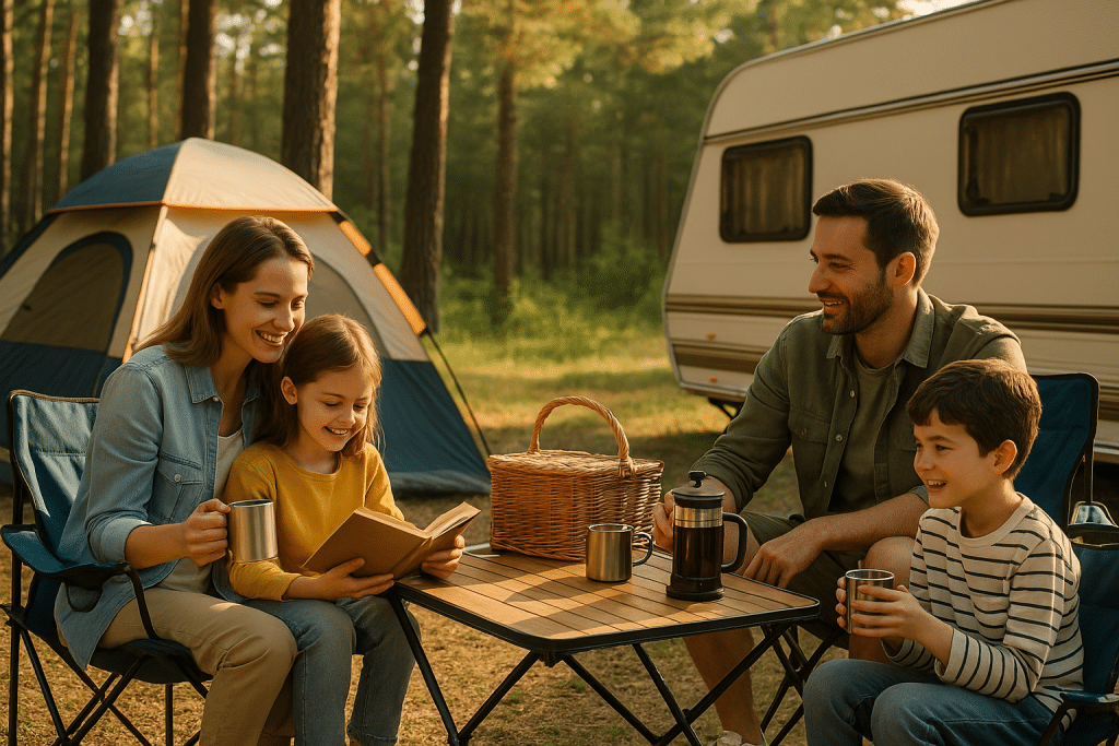 Camping à Biscarrosse