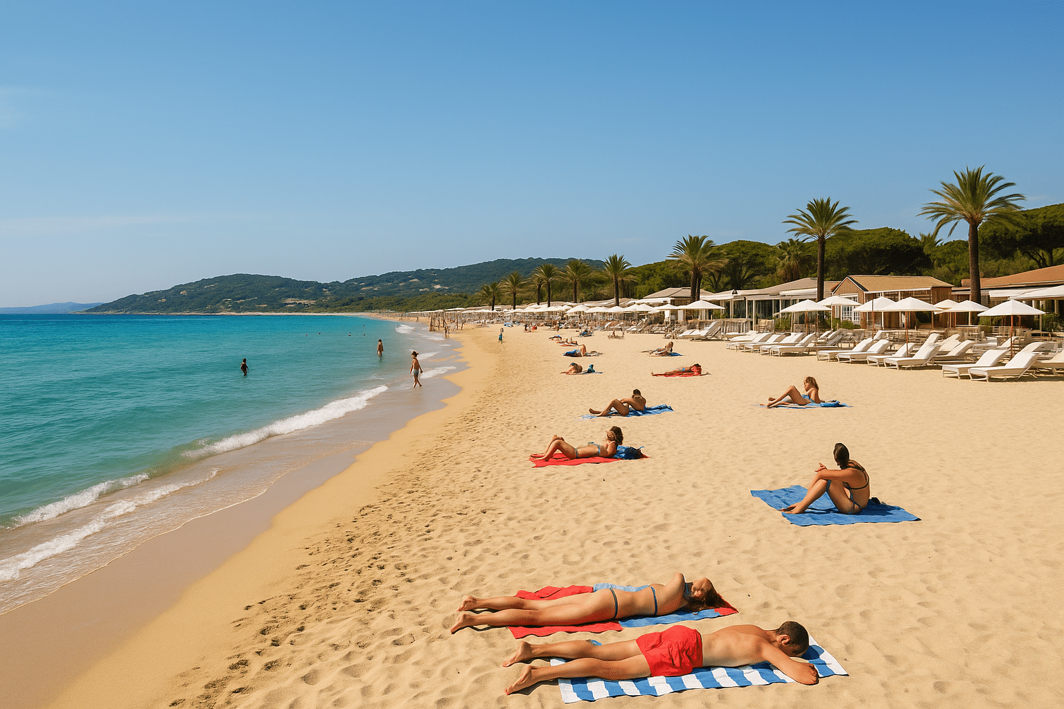 Plage de Pampelonne : guide complet pour profiter de cette plage