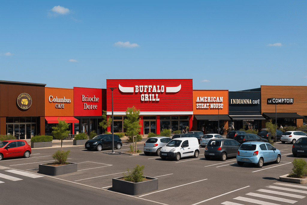 Plan de campagne restaurants