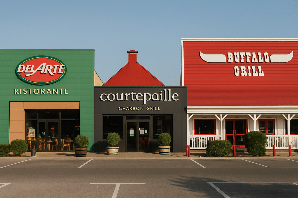 Plan de campagne restaurants