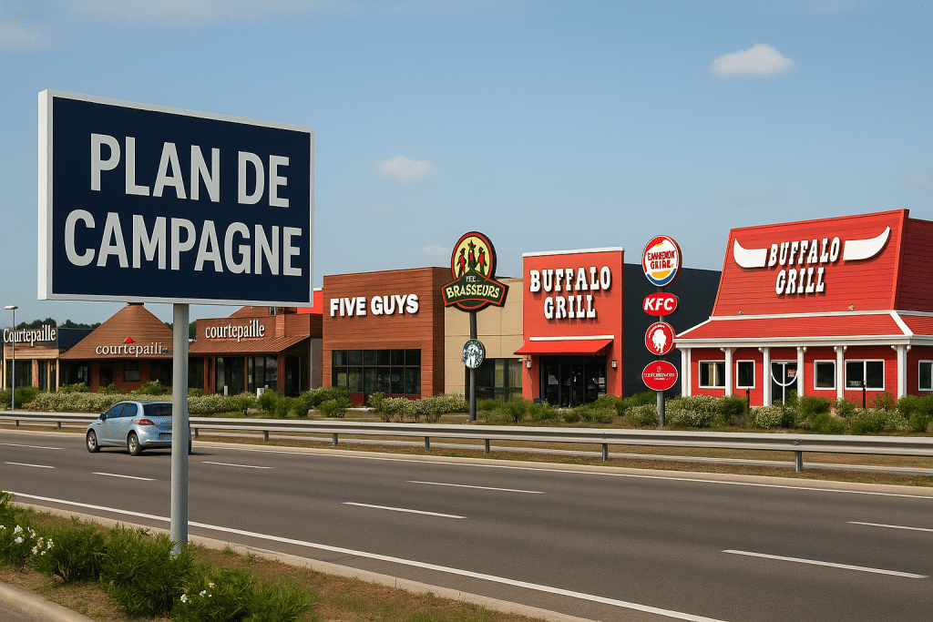 Plan de campagne restaurants