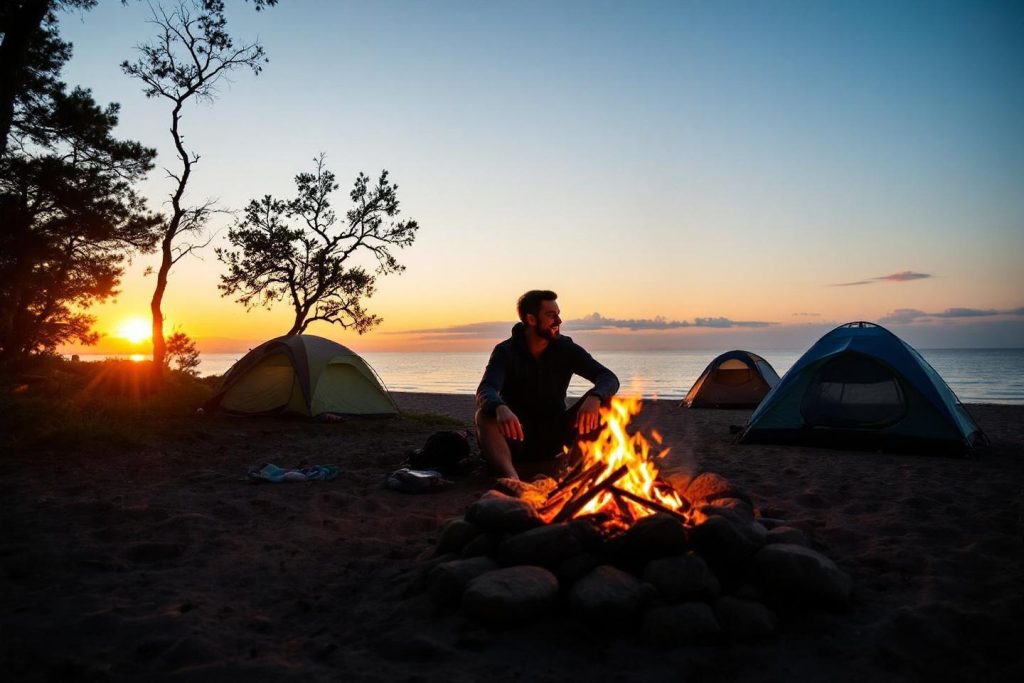 Camping l'ile aux oiseaux