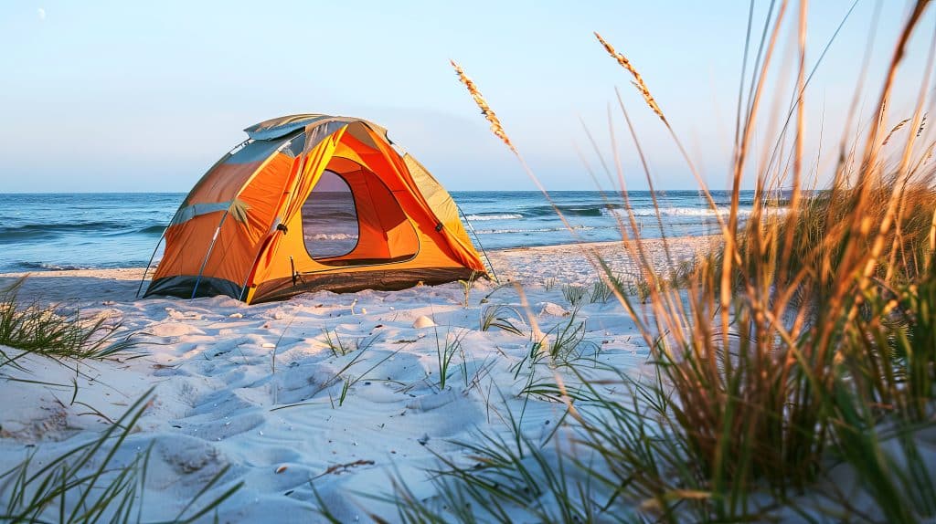 Camping vers la dune du Pilat