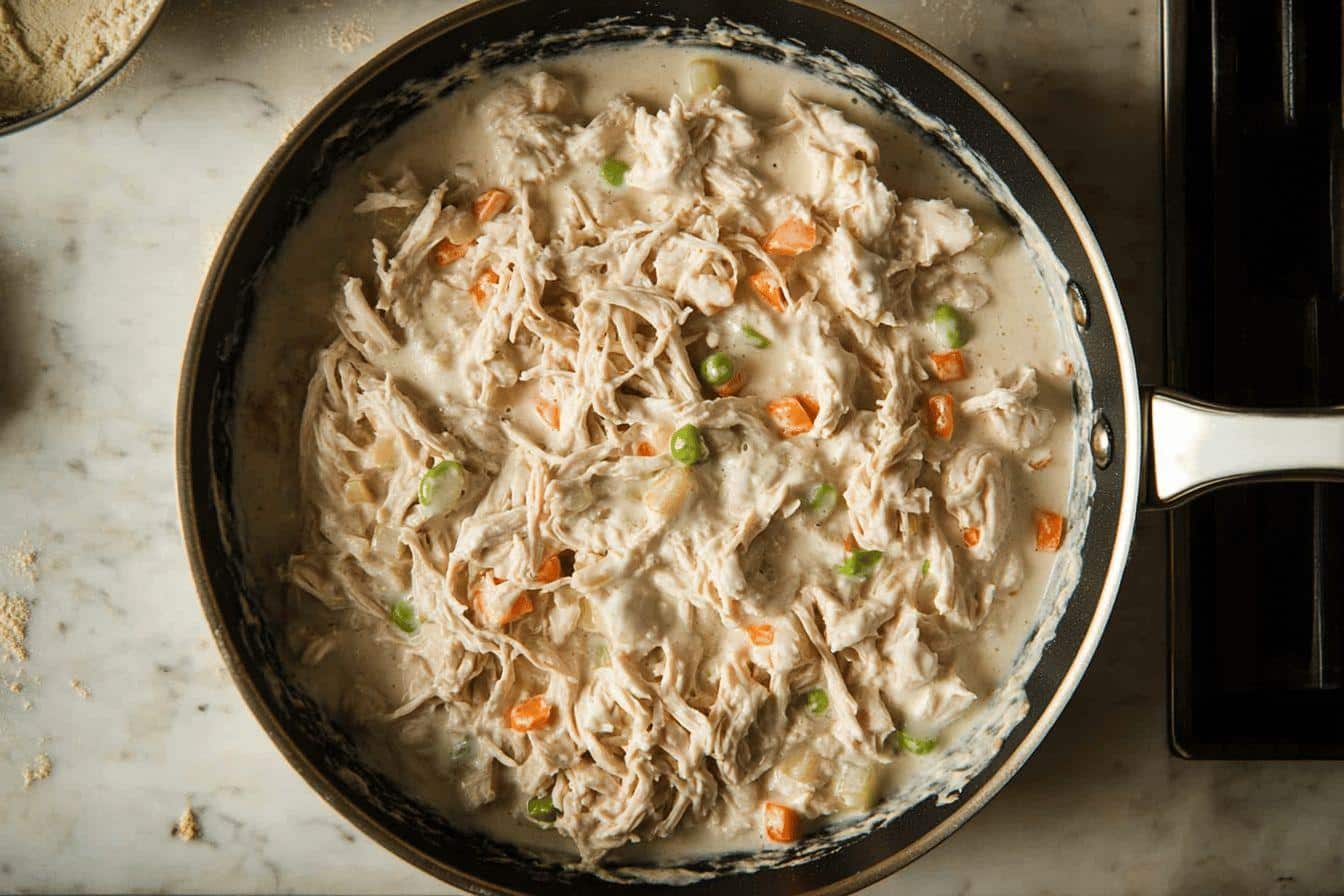 Recettes tourte au poulet