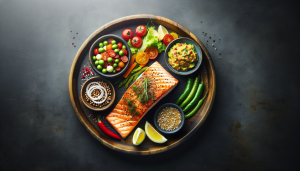 accompagnement avec le saumon