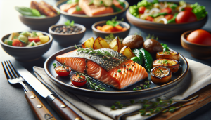 accompagnement avec le saumon