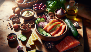 accompagnement avec le saumon