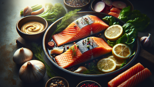 accompagnement avec le saumon