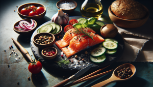 accompagnement avec le saumon