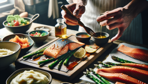 accompagnement avec le saumon