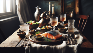 accompagnement avec le saumon