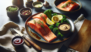 accompagnement avec le saumon