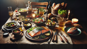 accompagnement avec le saumon