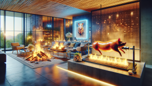 cochon de lait a la broche