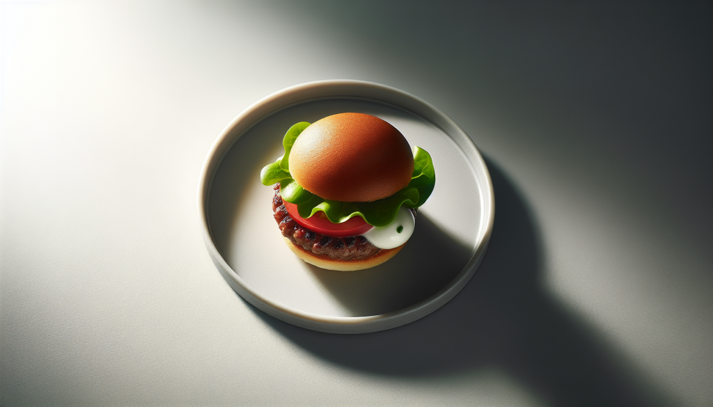 mini burger apéro froid
