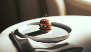 mini burger apéro froid