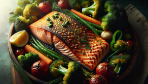 quel legumes avec saumon