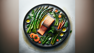 quel legumes avec saumon