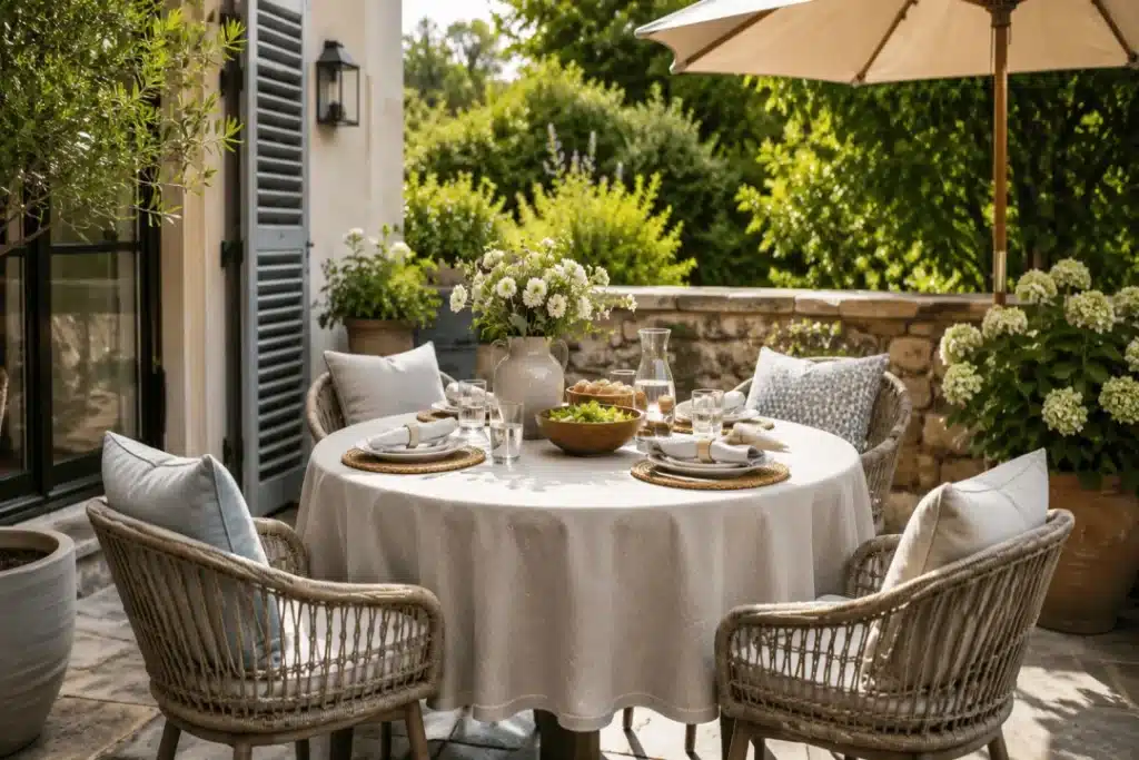 Comment aménager un coin repas extérieur convivial et pratique ?